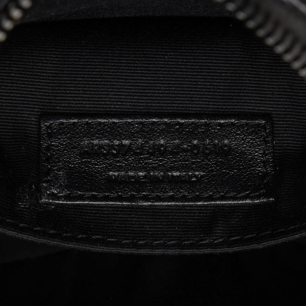Saint Laurent Leather Graffiti Lou Camera Bag