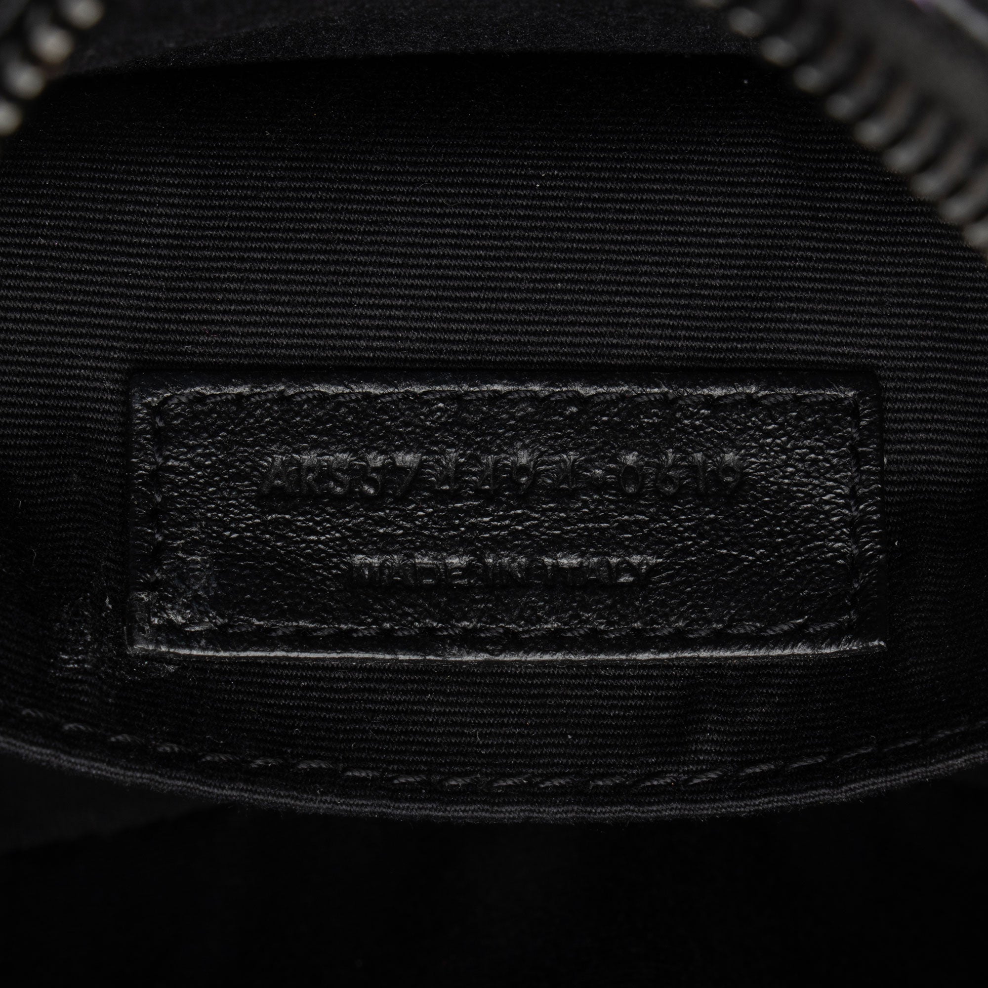 Saint Laurent Leather Graffiti Lou Camera Bag