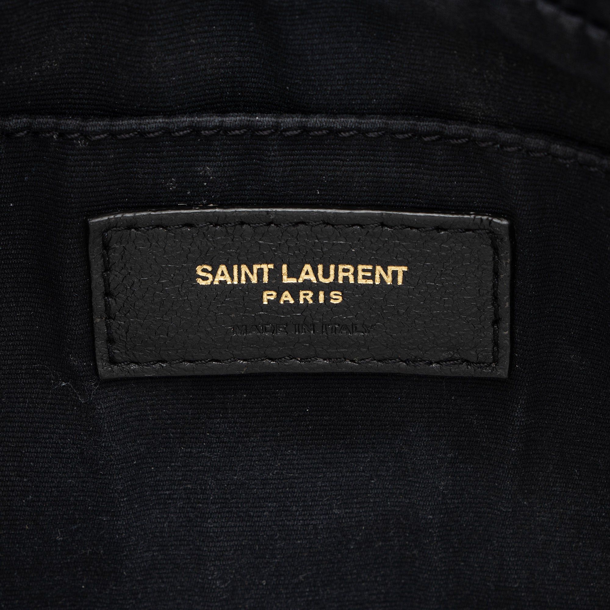 Saint Laurent Leather Monogram Lou Camera Bag