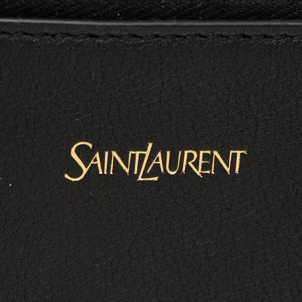 Saint Laurent Leather Small Y Bucket Bag