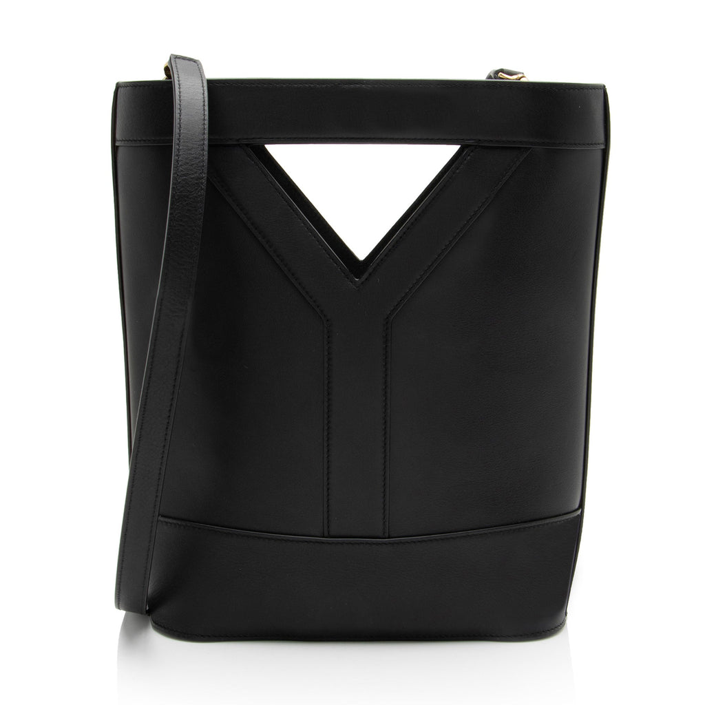 Saint Laurent Leather Small Y Bucket Bag