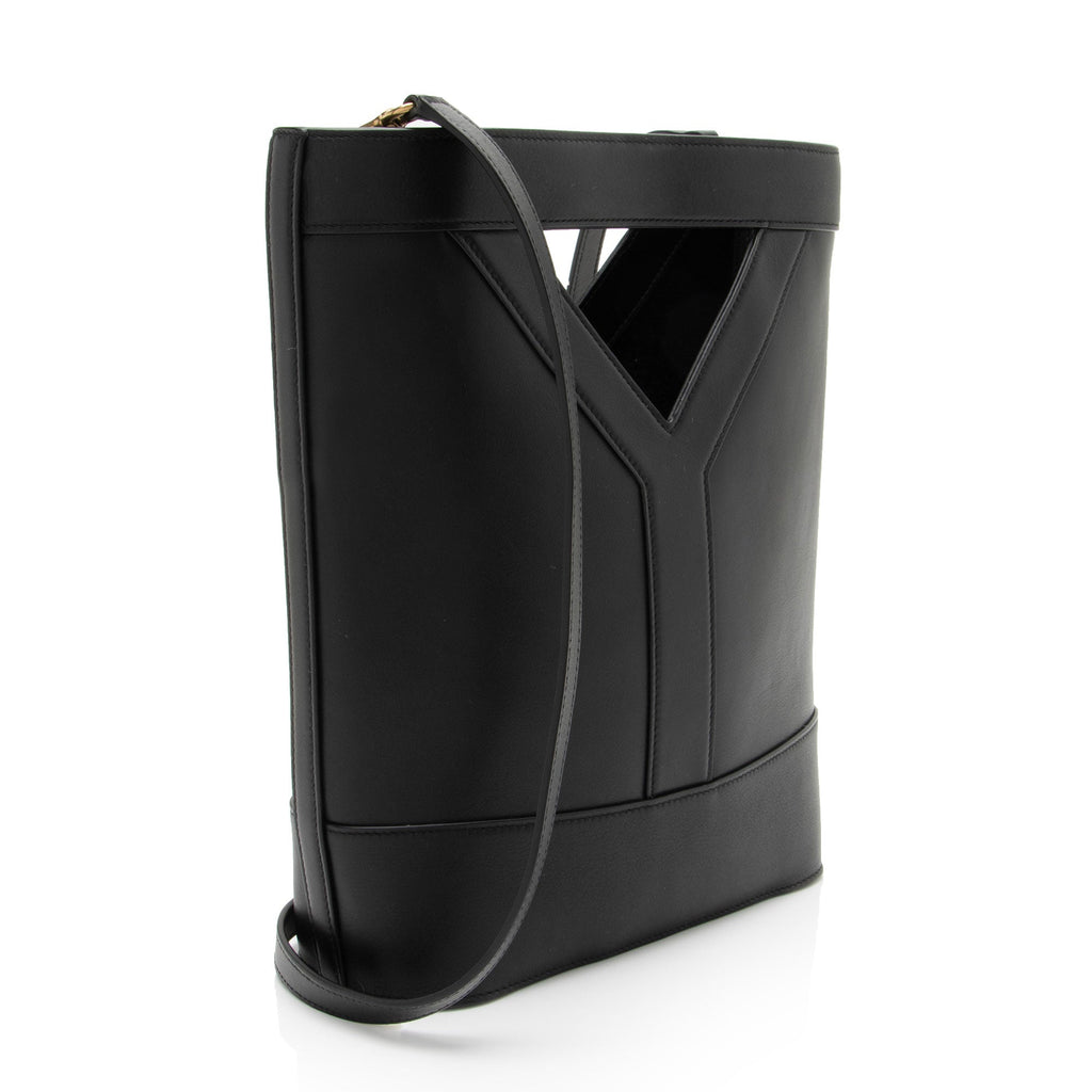 Saint Laurent Leather Small Y Bucket Bag