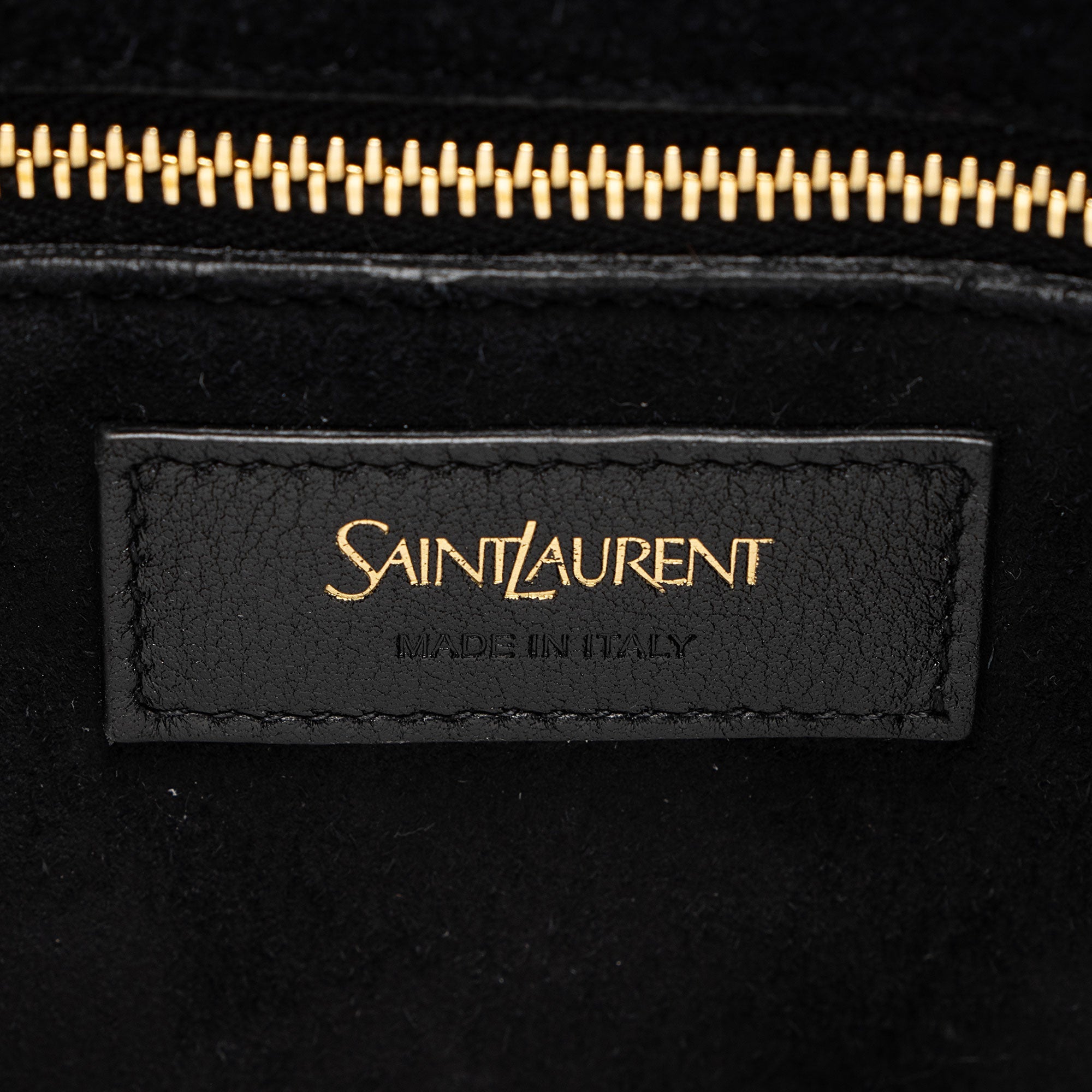 Saint Laurent Leather Y Bucket Bag