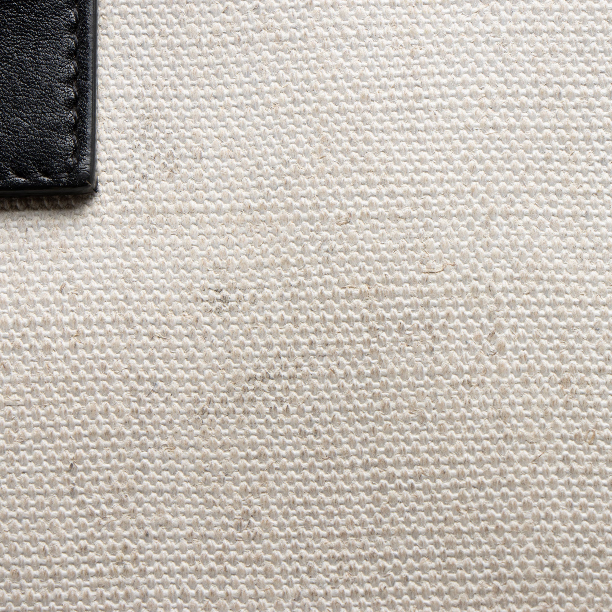 Saint Laurent Linen Calfskin Rive Gauche N/S Tote