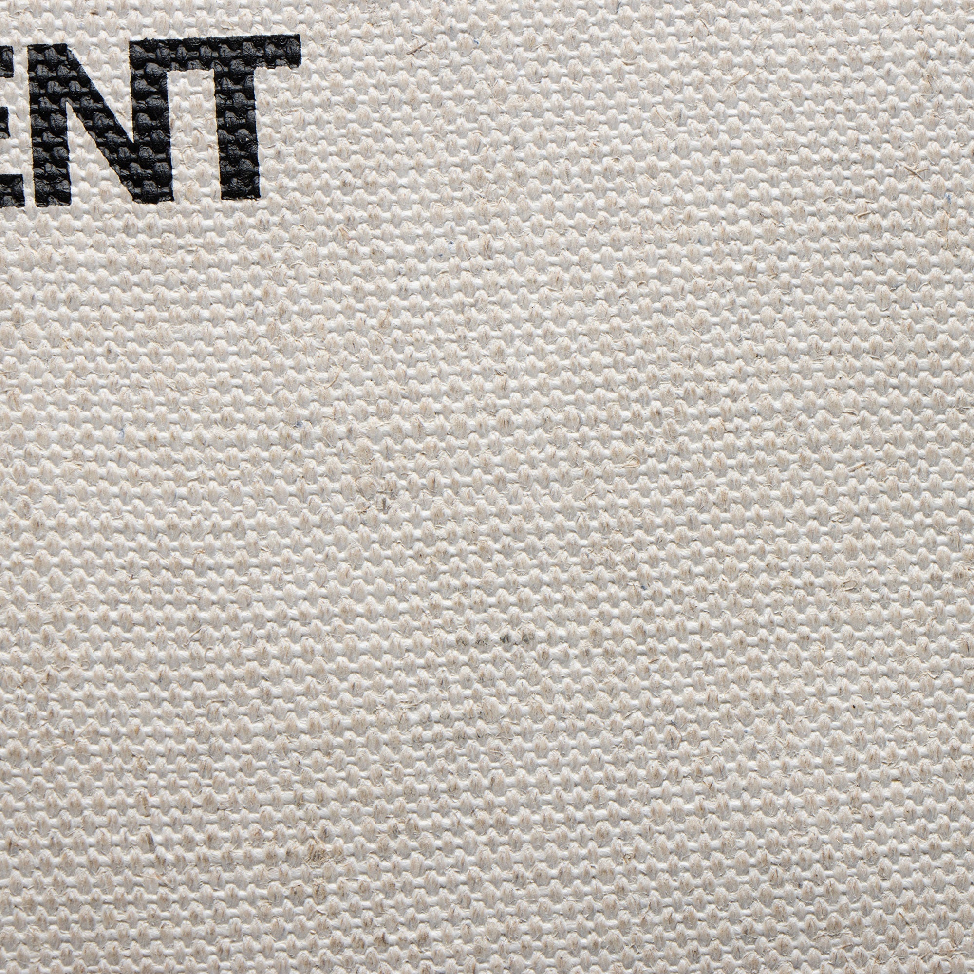 Saint Laurent Linen Calfskin Rive Gauche N/S Tote