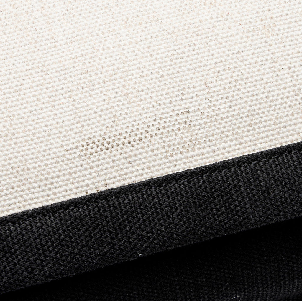 Saint Laurent Linen Calfskin Rive Gauche N/S Tote