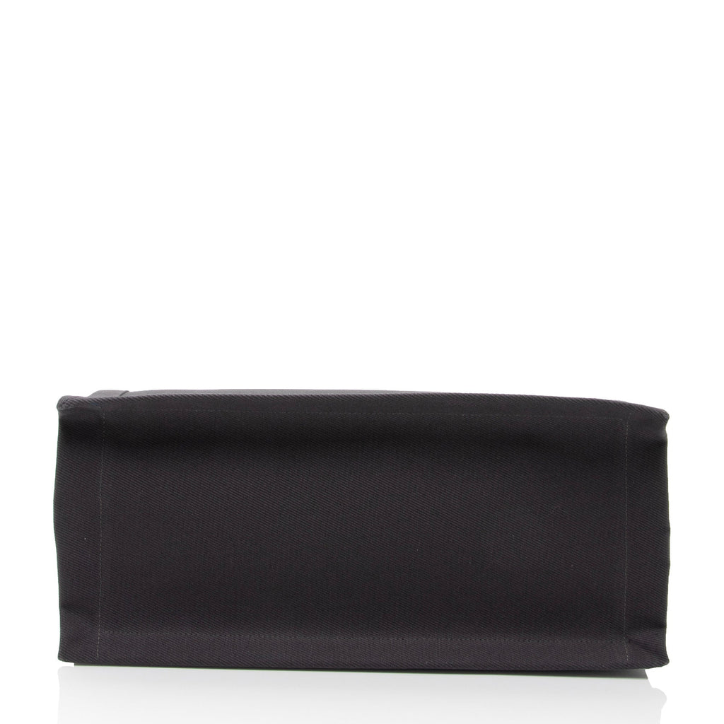 Saint Laurent Linen Calfskin Rive Gauche N/S Tote