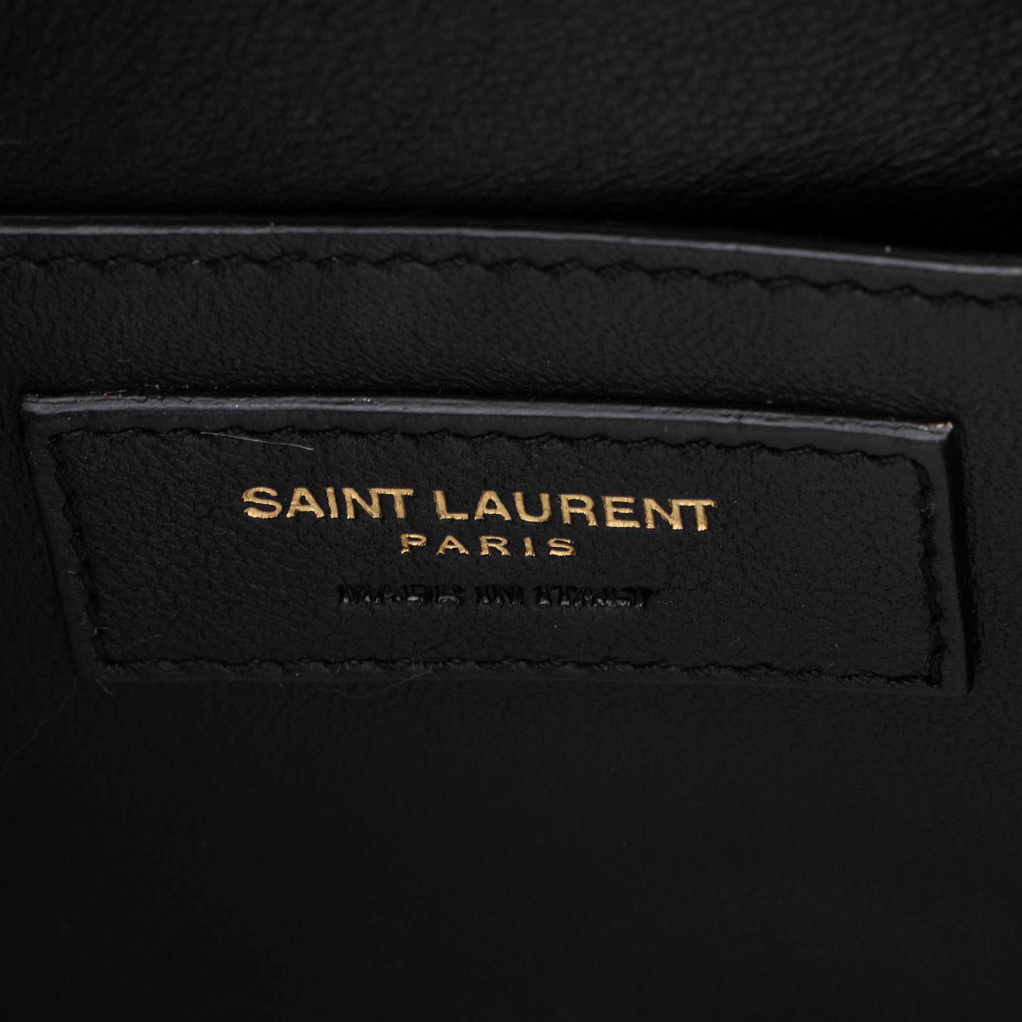 Saint Laurent Matalasse Calfskin Monogram Vicky Medium Shoulder Bag