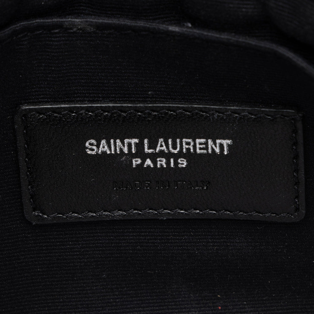 Saint Laurent Matelasse Calfskin Jolie Pouch (SHF-L9nPVy)