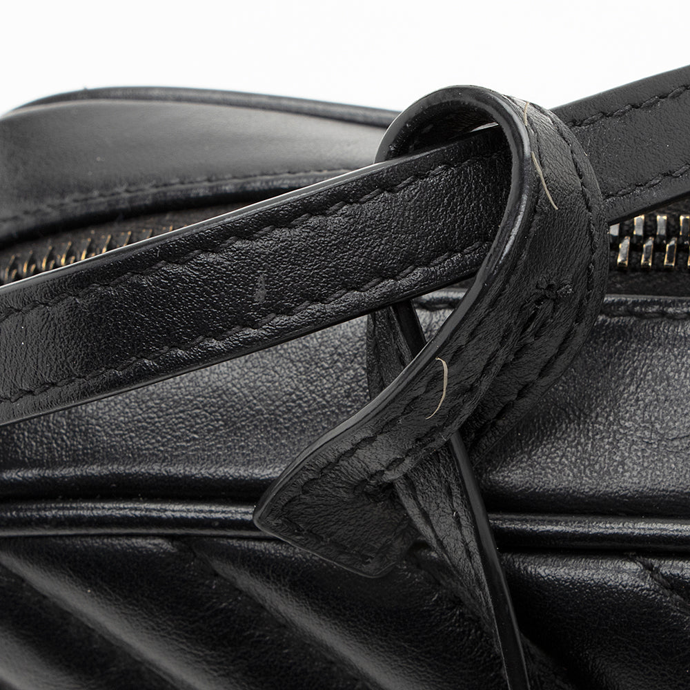 Saint Laurent Matelasse Calfskin Lou Camera Bag (SHF-19945)