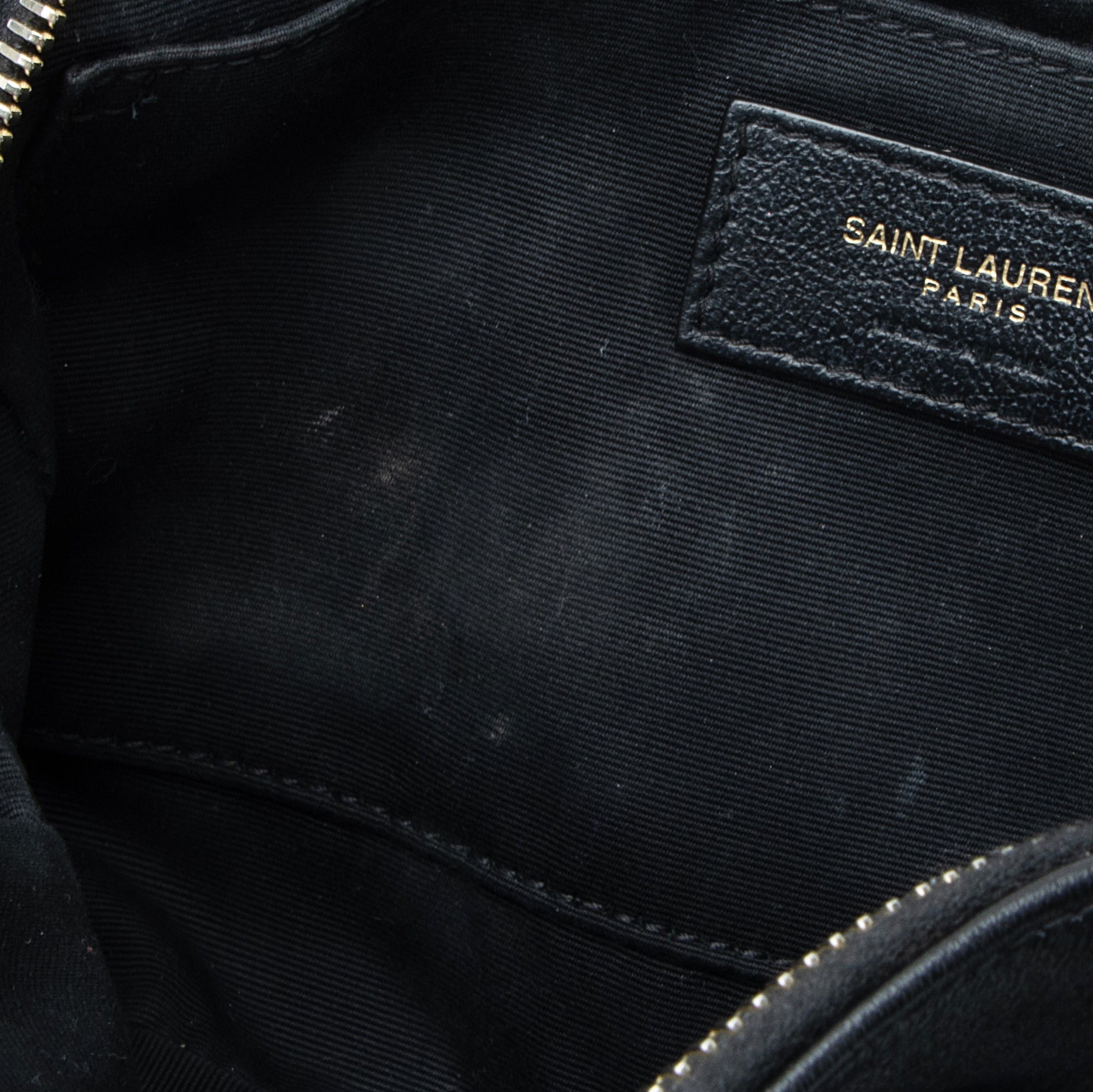 Saint Laurent Matelasse Calfskin Monogram Lou Camera Bag (SHF-23153)