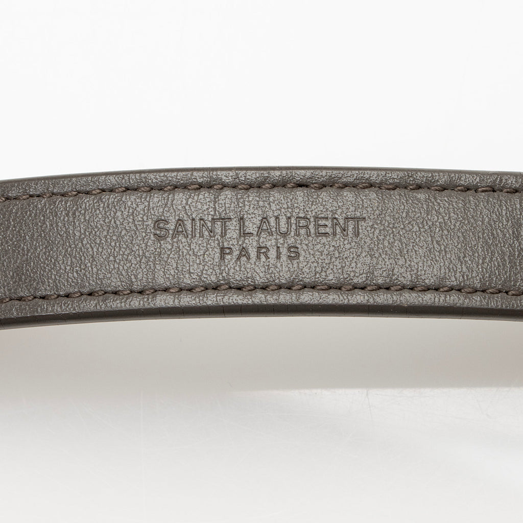 Saint Laurent Matelasse Calfskin LouLou Chain Small Crossbody Bag (SHF-22723)