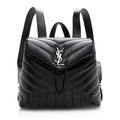Saint Laurent Matelasse Calfskin LouLou Small Backpack (SHF-20896)
