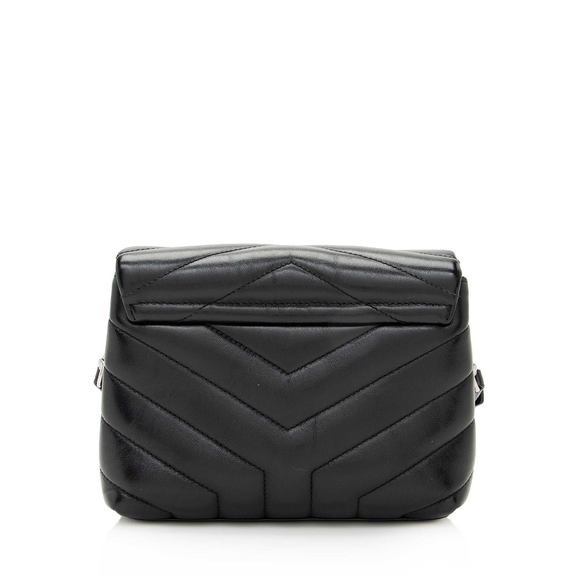 Saint Laurent Matelasse Calfskin LouLou Toy Crossbody Bag (SHF-22682)