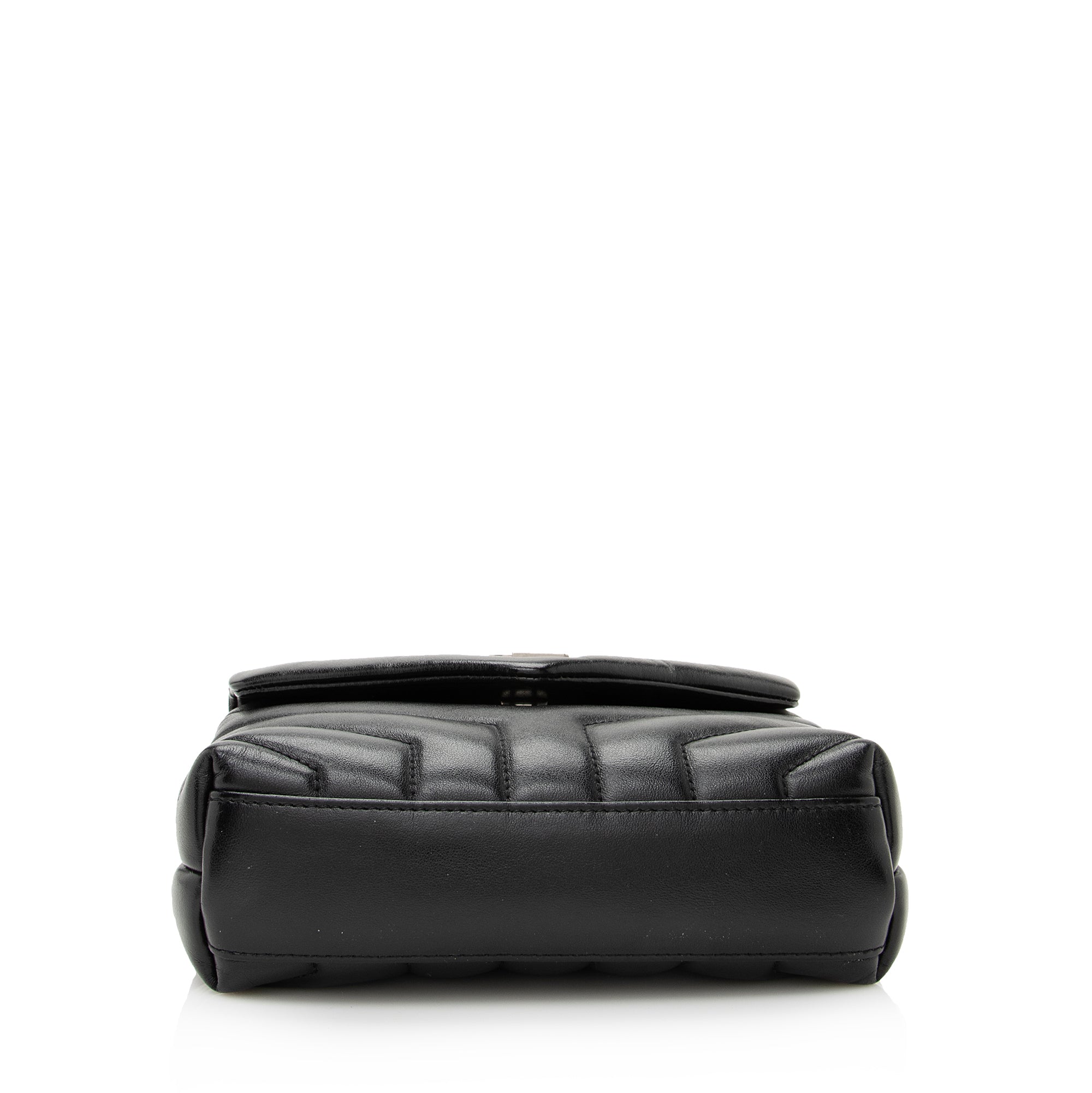 Saint Laurent Matelasse Calfskin LouLou Toy Crossbody Bag (SHF-22682)