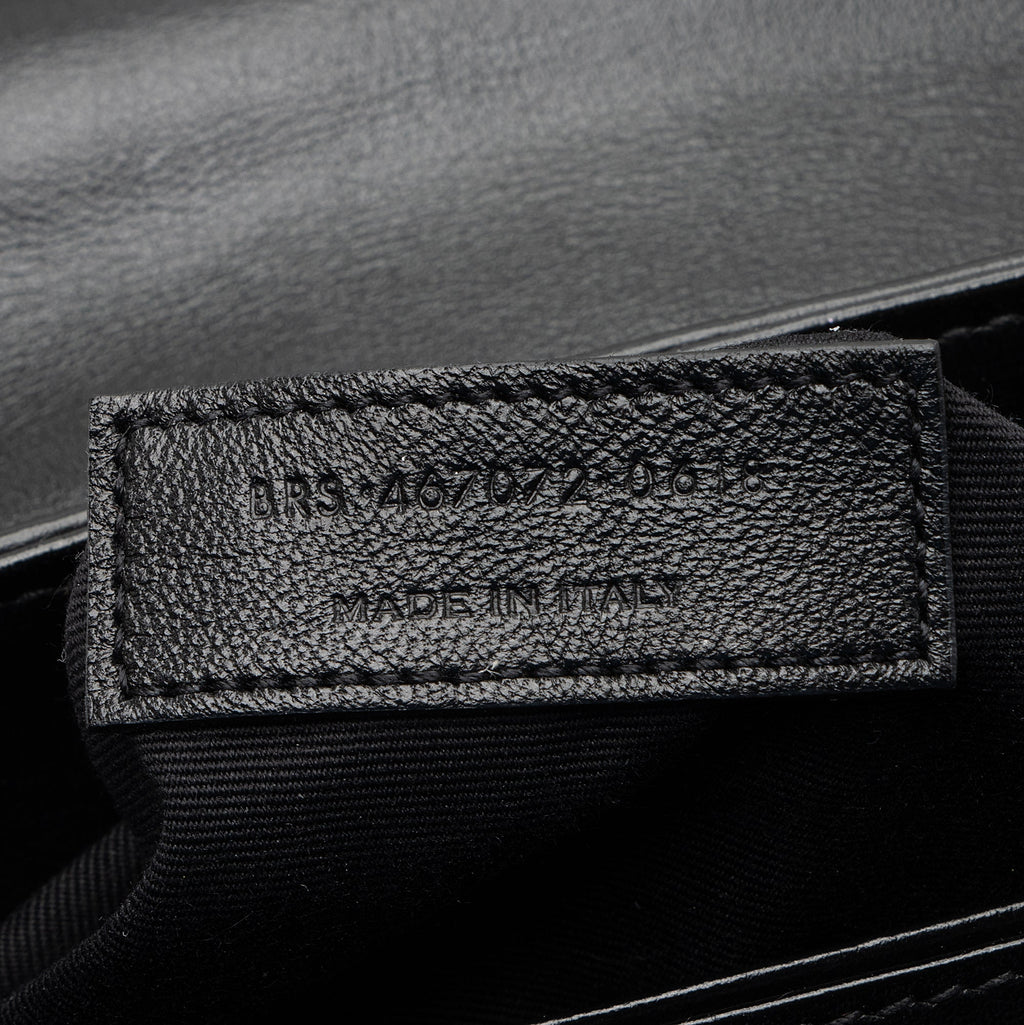 Saint Laurent Matelasse Calfskin LouLou Toy Crossbody Bag (SHF-22682)