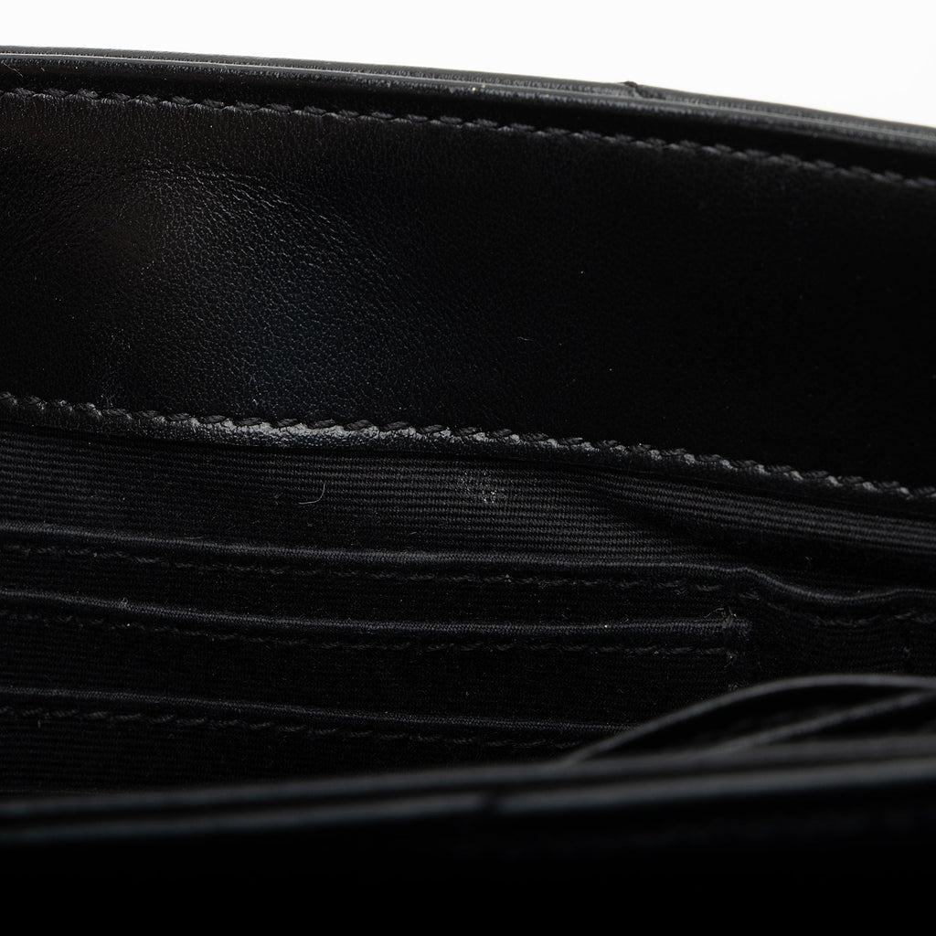 Saint Laurent Matelasse Calfskin LouLou Toy Crossbody Bag (SHF-22682)