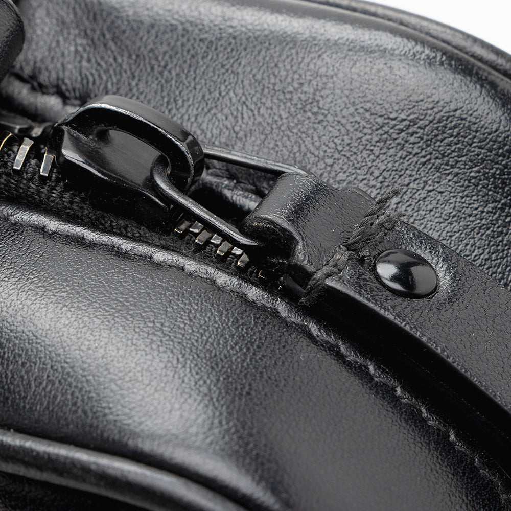Saint Laurent Matelasse Calfskin Matte Black Lou Camera Bag - FINAL SALE (SHF-20006)