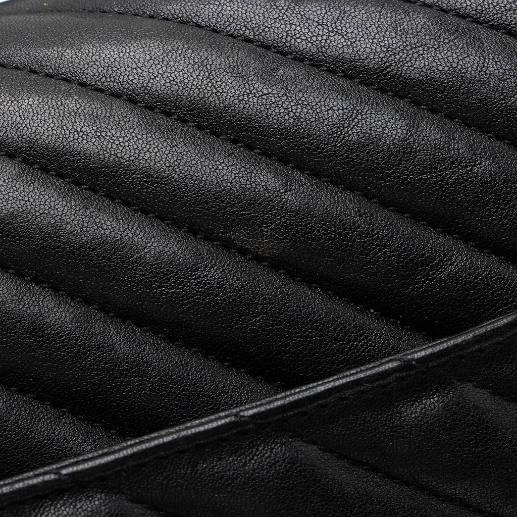 Saint Laurent Matelasse Calfskin Monogram College Large Shoulder Bag (SHF-NTG48D)