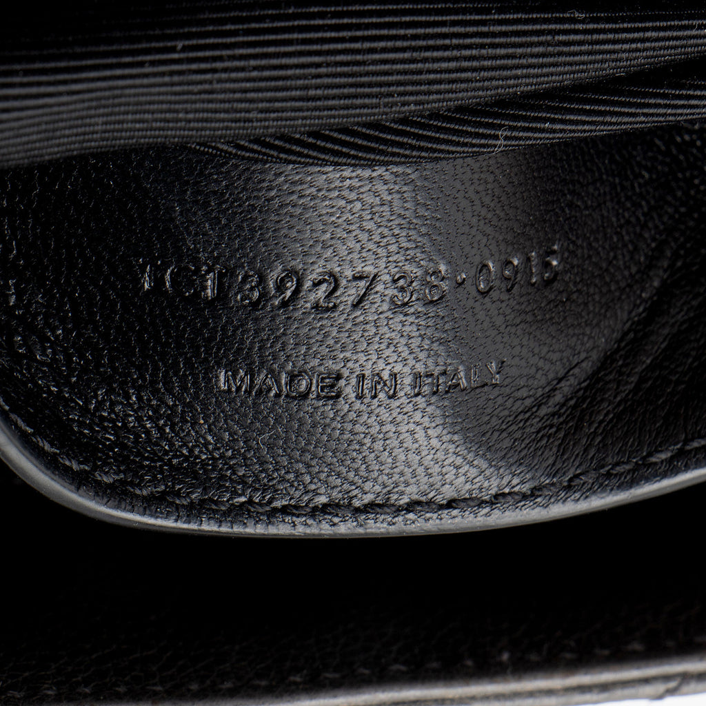 Saint Laurent Matelasse Calfskin Monogram College Large Shoulder Bag