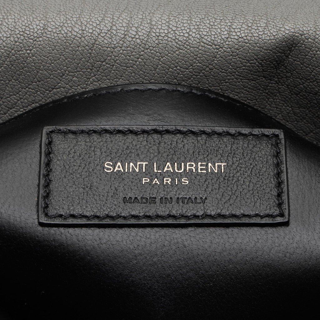 Saint Laurent Matelasse Calfskin Monogram College Medium Shoulder Bag (SHF-D2O1lS)