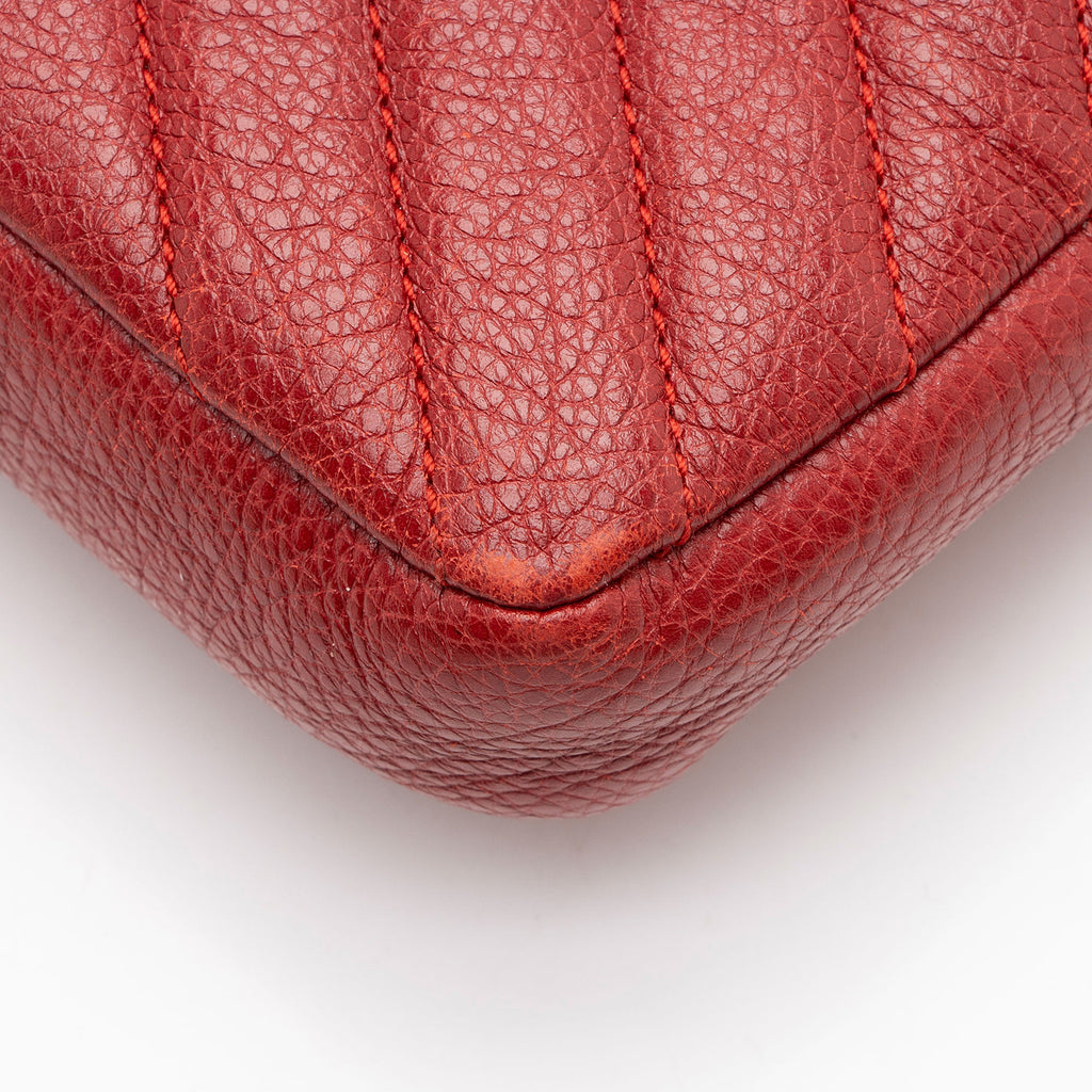 Saint Laurent Matelasse Calfskin Monogram College Mini Shoulder Bag