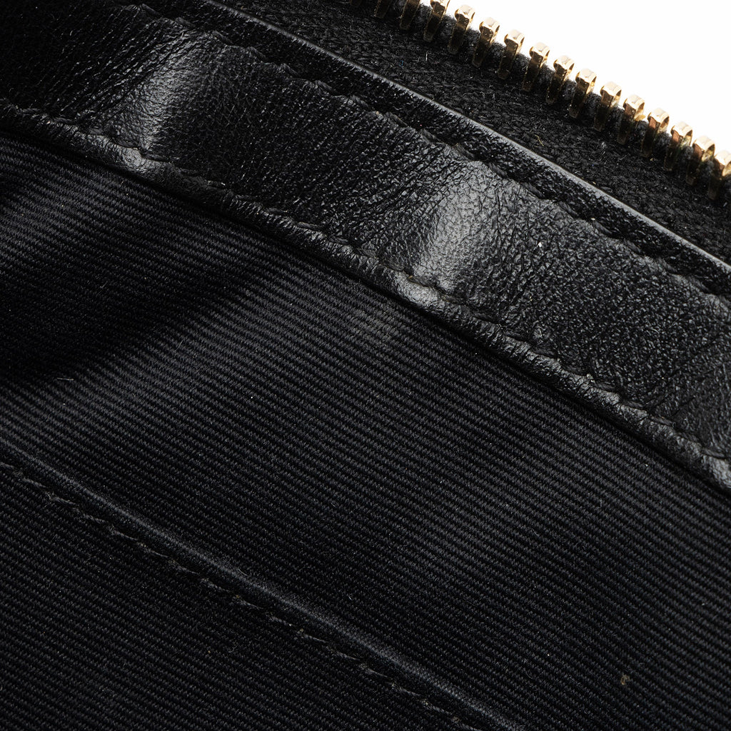 Saint Laurent Matelasse Calfskin Monogram Large Wristlet