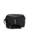 Saint Laurent Matelasse Calfskin Monogram Lou Camera Bag (SHF-ZcEqKL)