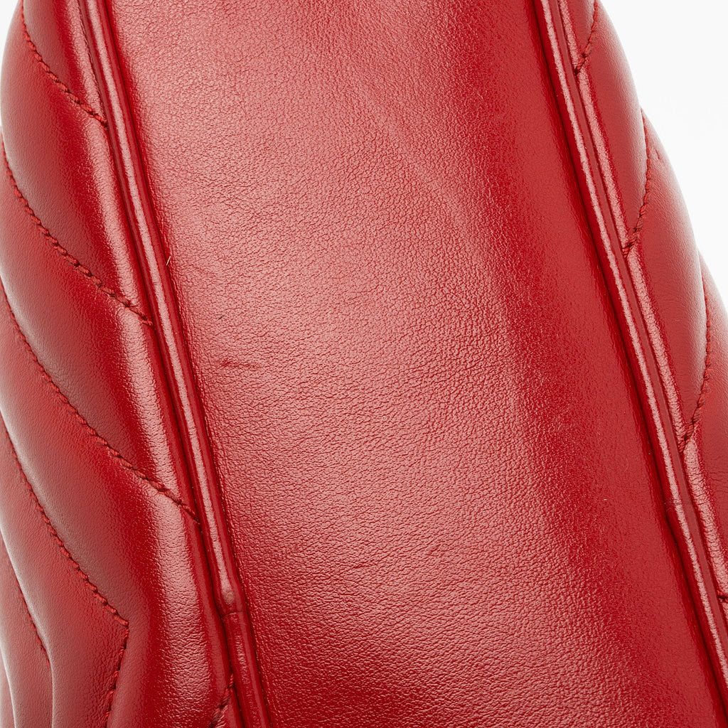 Saint Laurent Matelasse Calfskin Monogram Lou Camera Bag (SHF-G4BzPO)