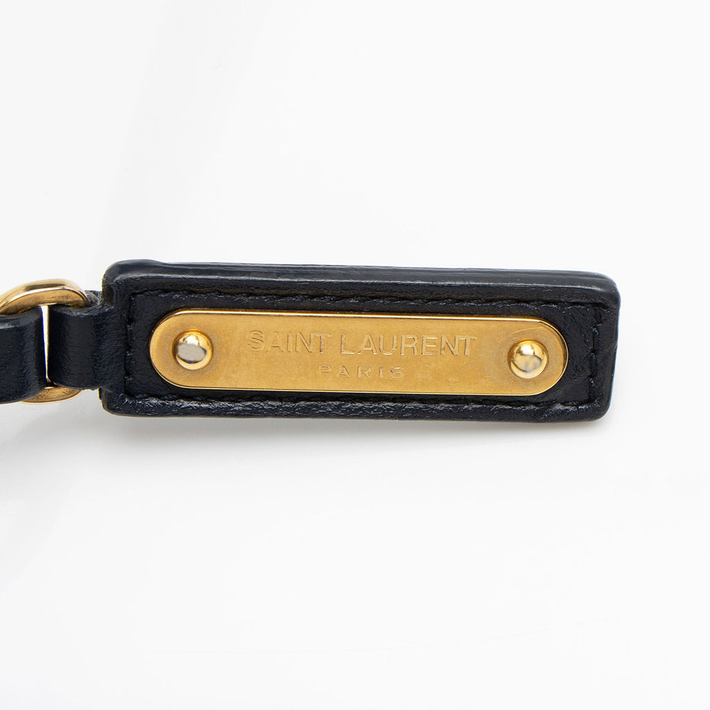 Saint Laurent Matelasse Calfskin Monogram Lou Camera Bag (SHF-JZyzw6)