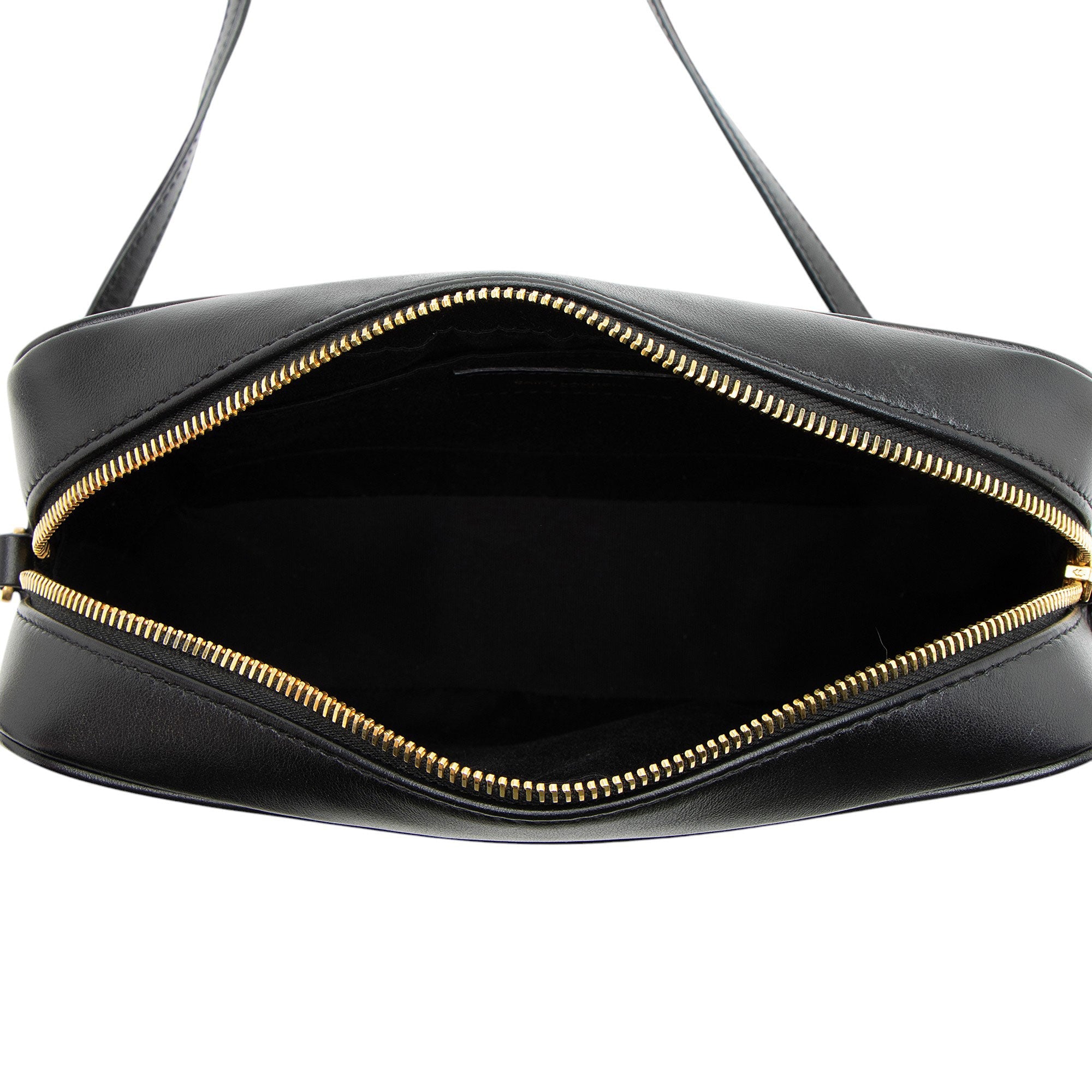 Saint Laurent Matelasse Calfskin Monogram Lou Camera Bag