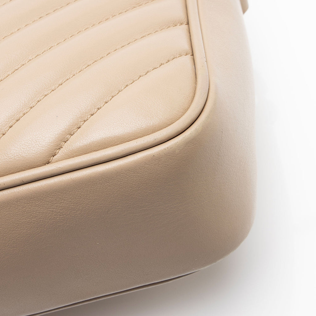 Saint Laurent Matelasse Calfskin Monogram Lou Camera Bag