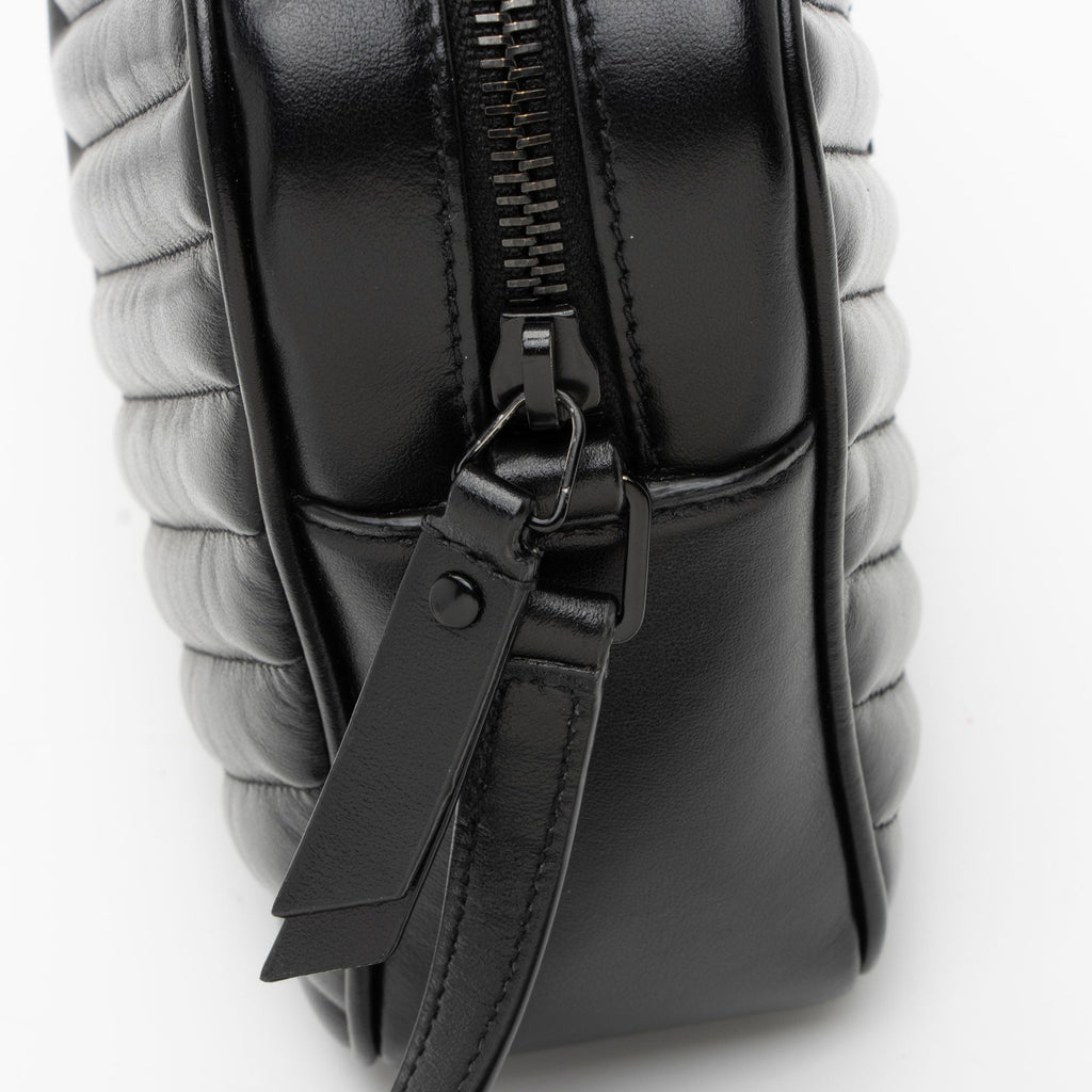 Saint Laurent Matelasse Calfskin Monogram Lou Camera Bag