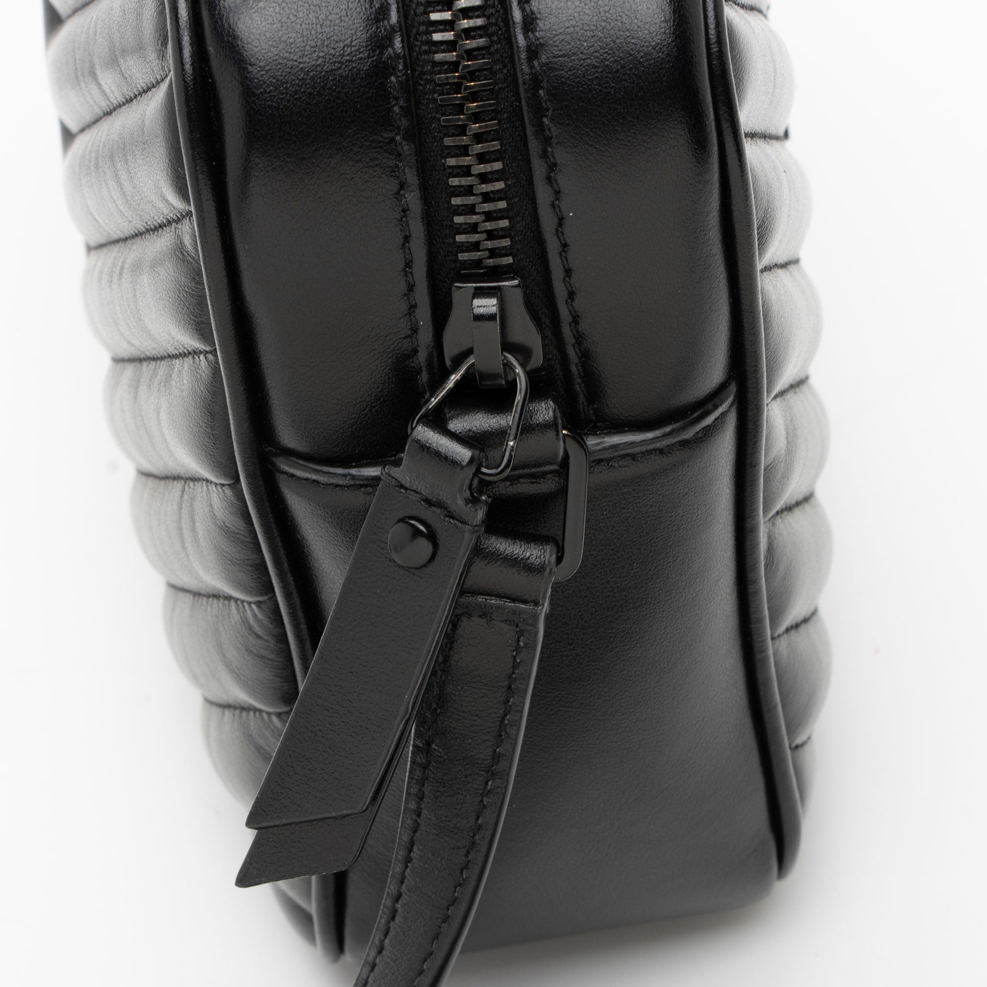 Saint Laurent Matelasse Calfskin Monogram Lou Camera Bag
