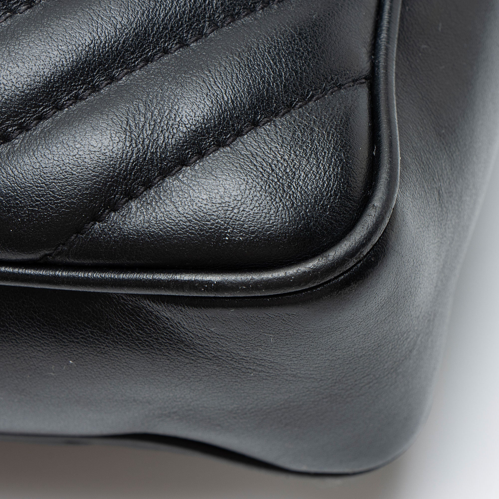 Saint Laurent Matelasse Calfskin Monogram Lou Camera Bag