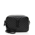 Saint Laurent Matelasse Calfskin Monogram Lou Camera Bag