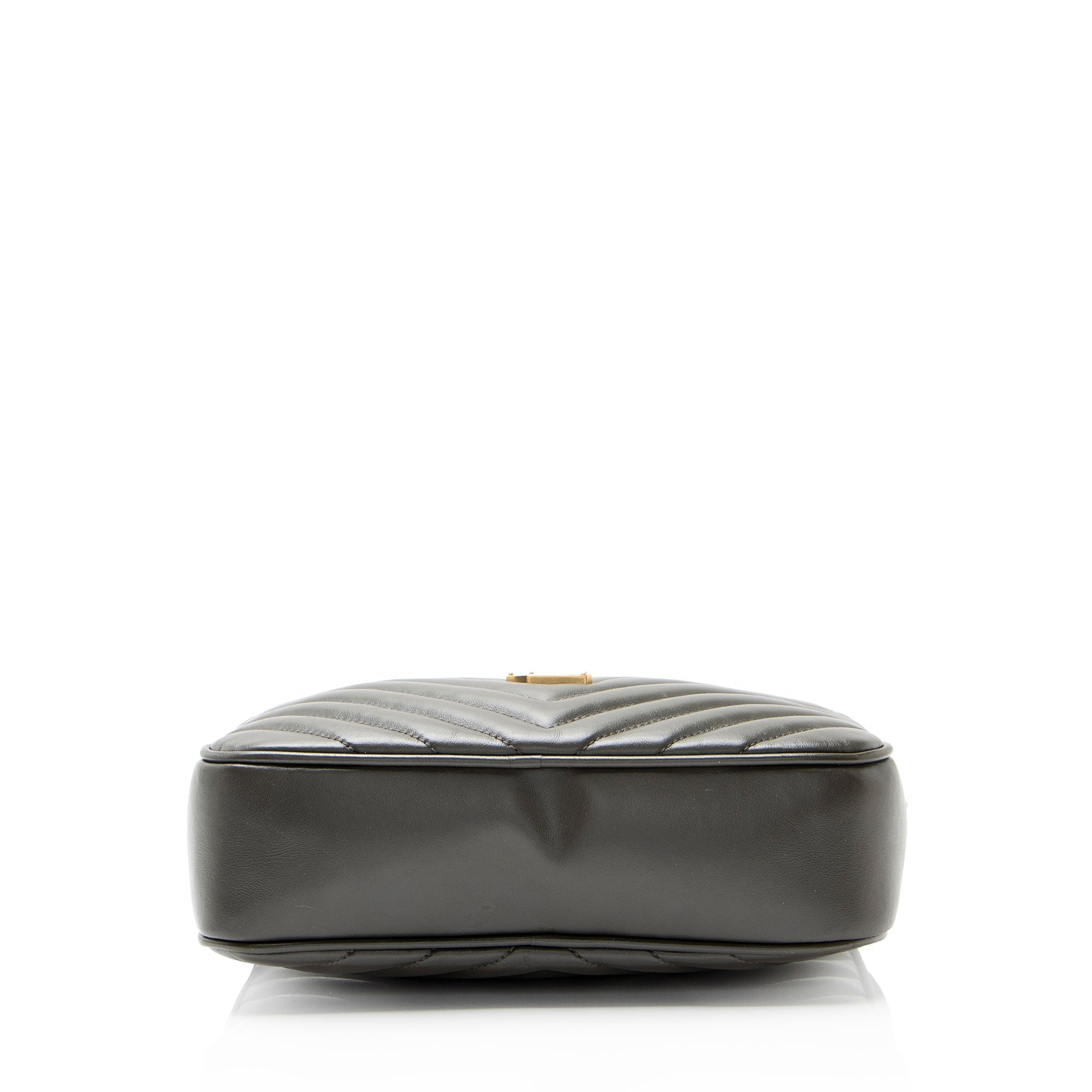 Saint Laurent Matelasse Calfskin Monogram Lou Camera Bag