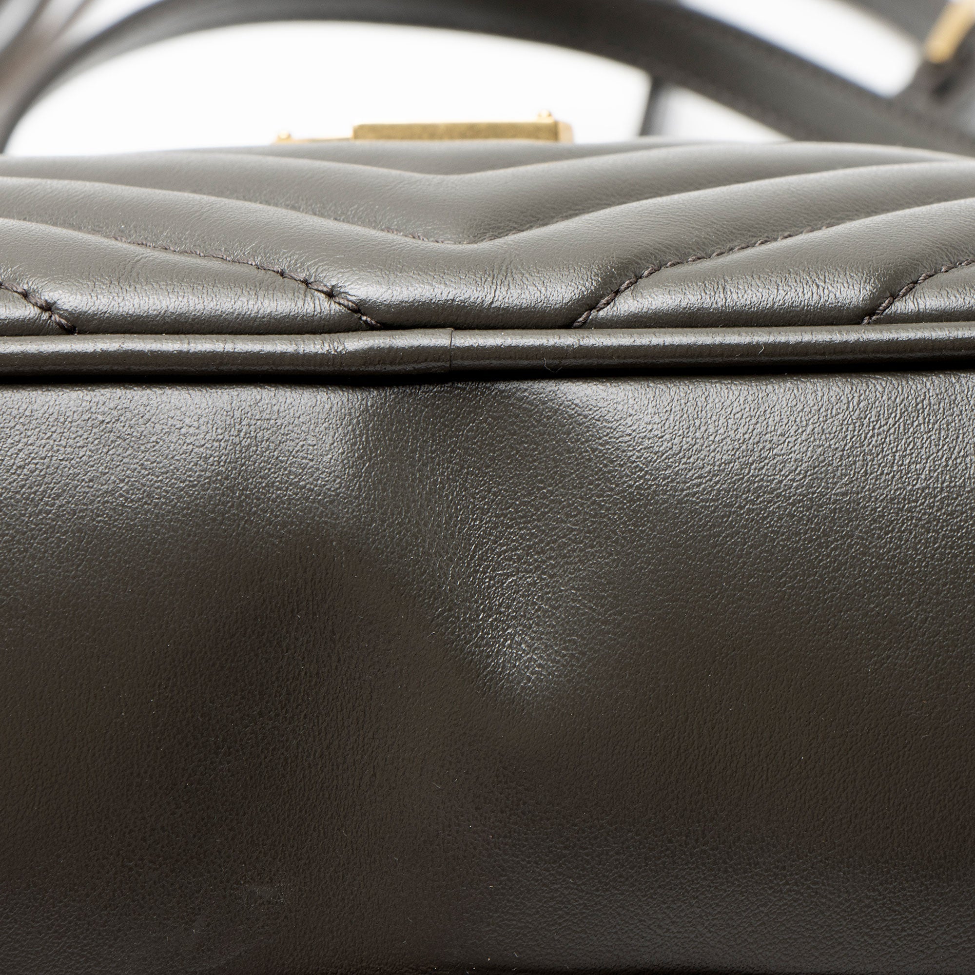 Saint Laurent Matelasse Calfskin Monogram Lou Camera Bag