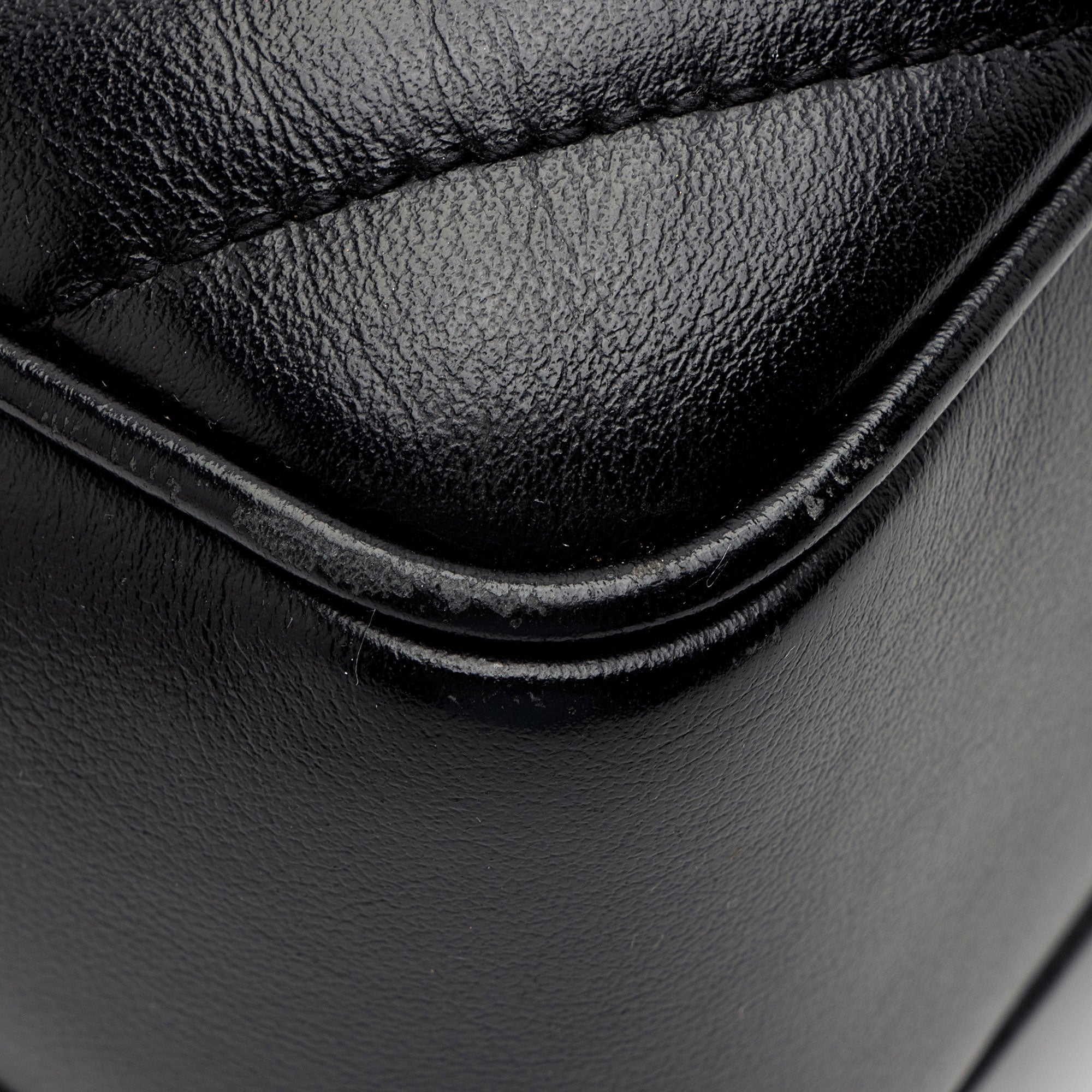 Saint Laurent Matelasse Calfskin Monogram Lou Camera Bag