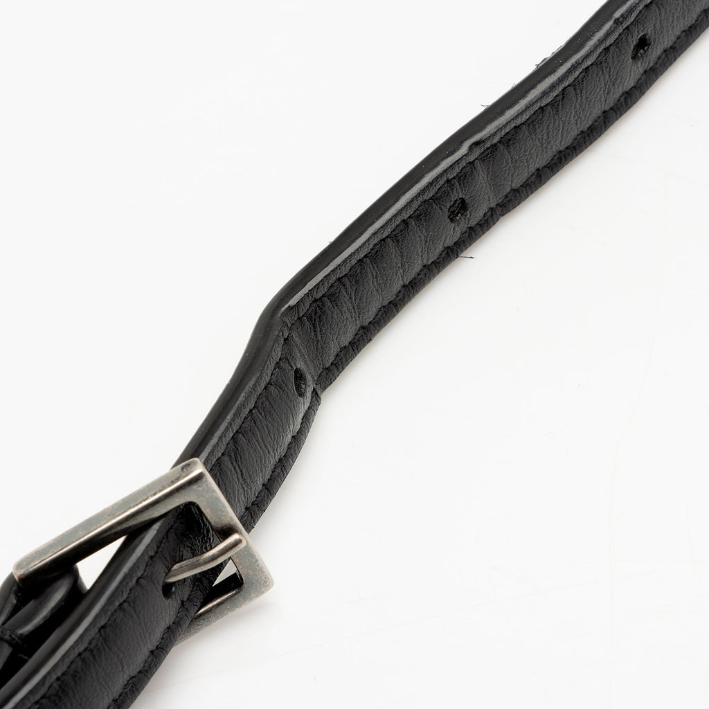 Saint Laurent Matelasse Calfskin Monogram Lou Camera Bag