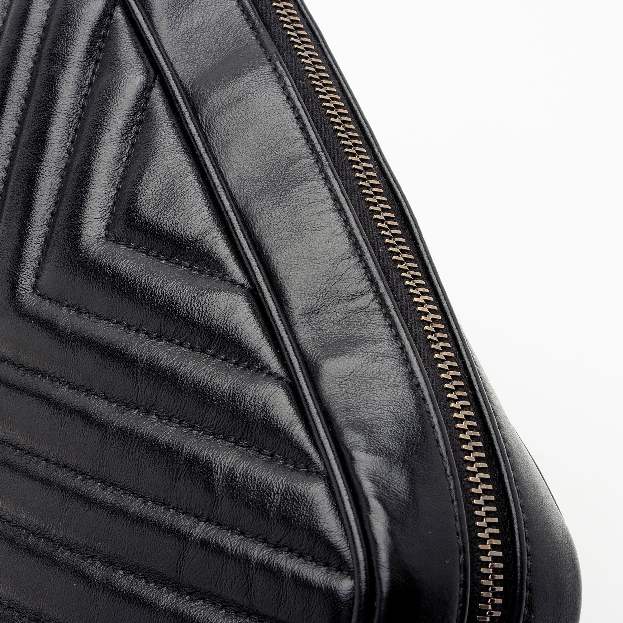 Saint Laurent Matelasse Calfskin Monogram Lou Camera Bag