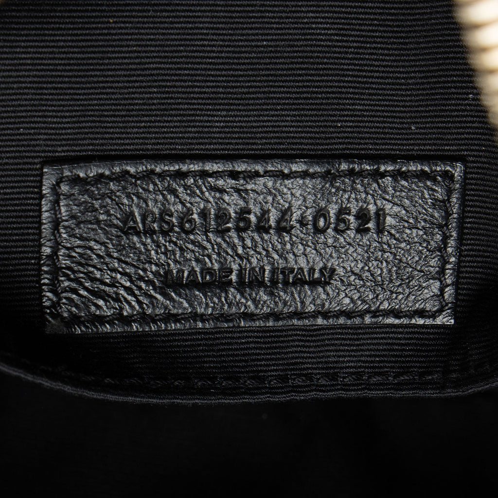 Saint Laurent Matelasse Calfskin Monogram Lou Camera Bag