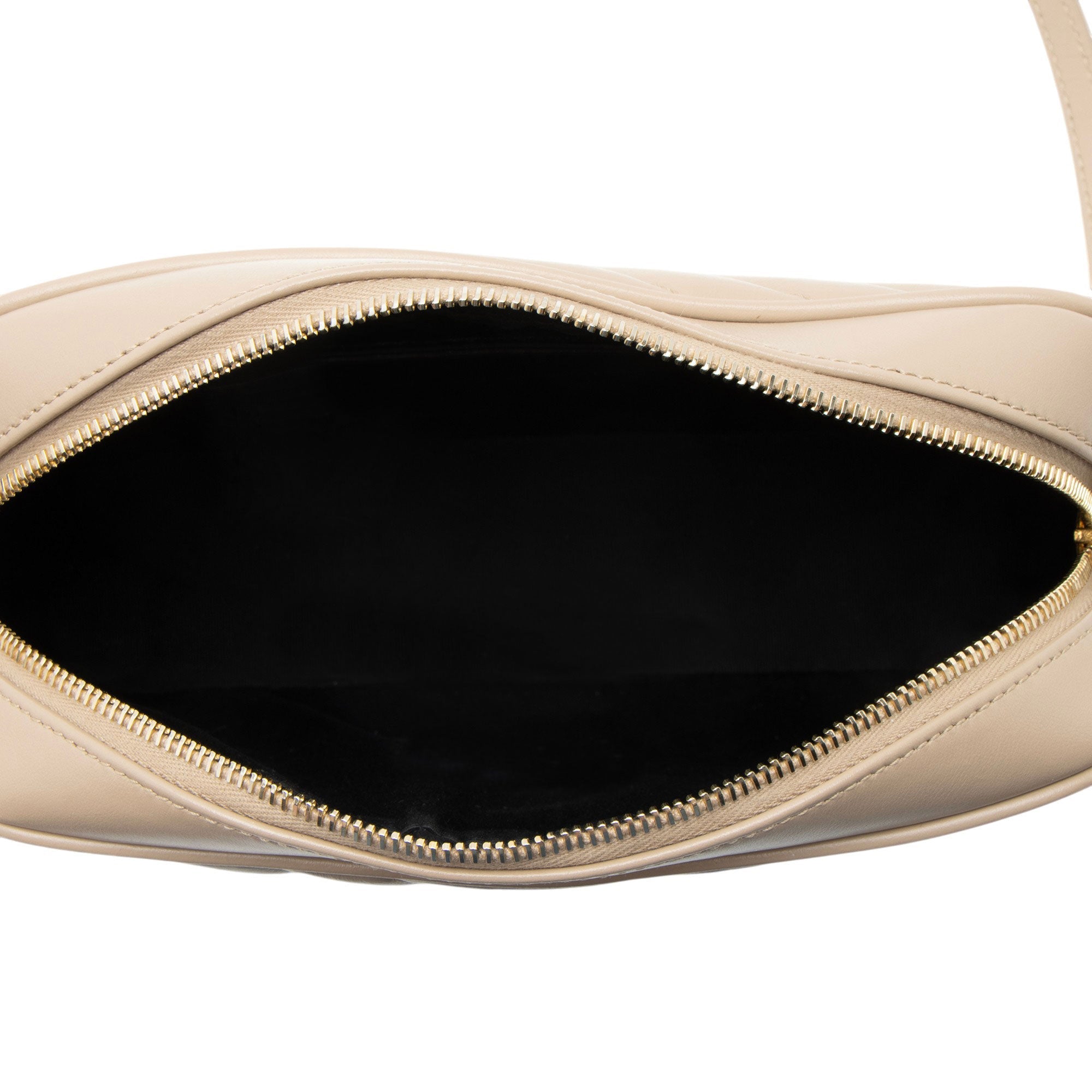 Saint Laurent Matelasse Calfskin Monogram Lou Camera Bag