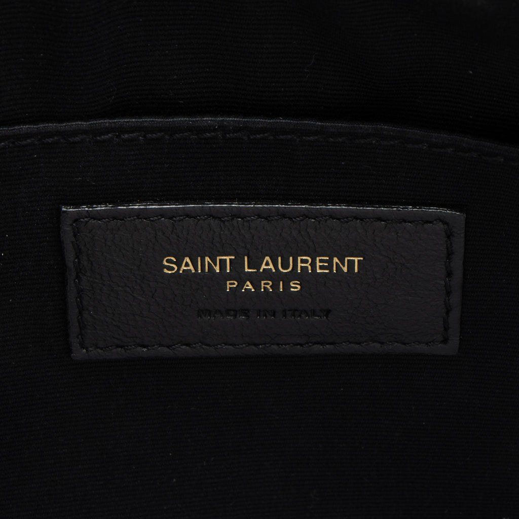 Saint Laurent Matelasse Calfskin Monogram Lou Camera Bag