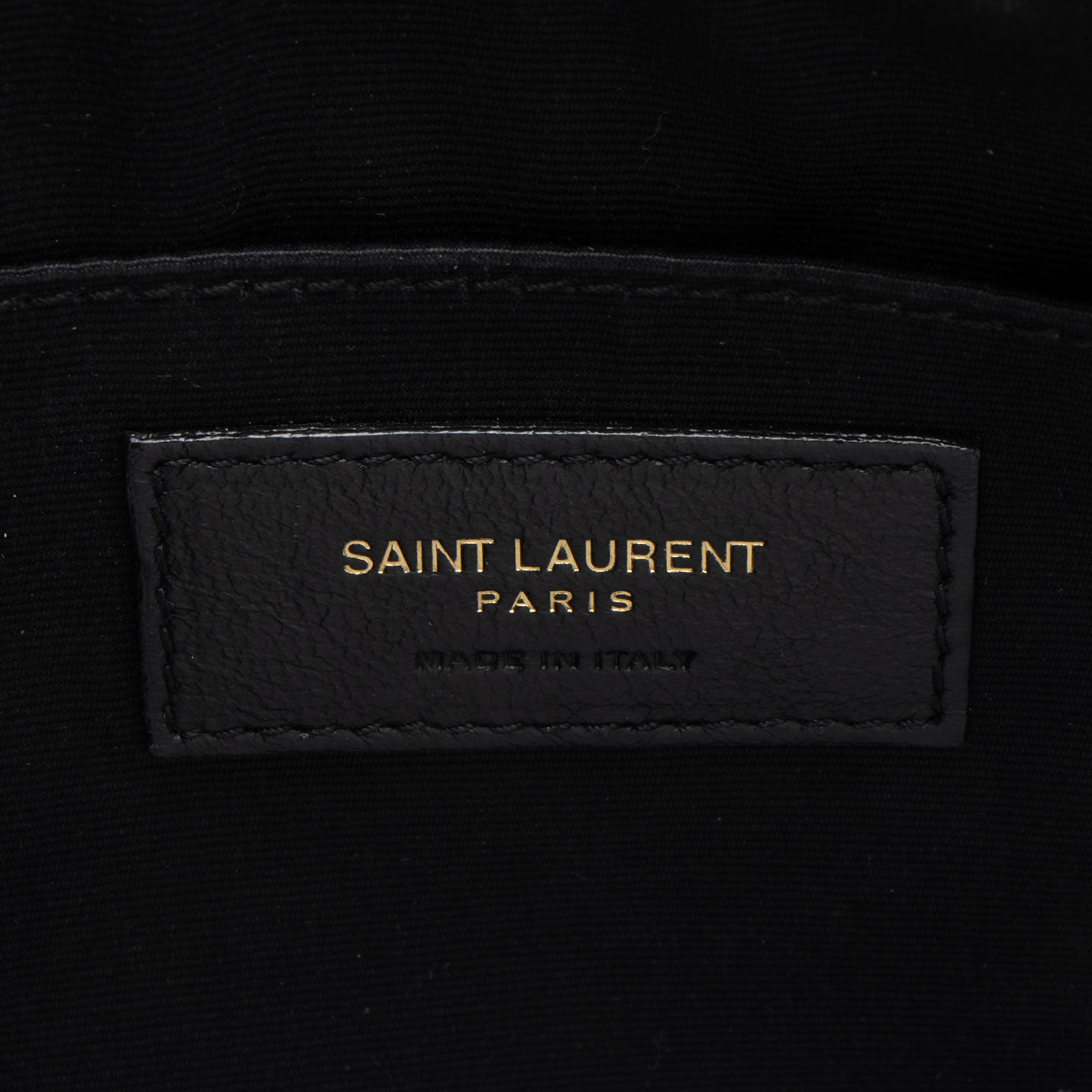 Saint Laurent Matelasse Calfskin Monogram Lou Camera Bag