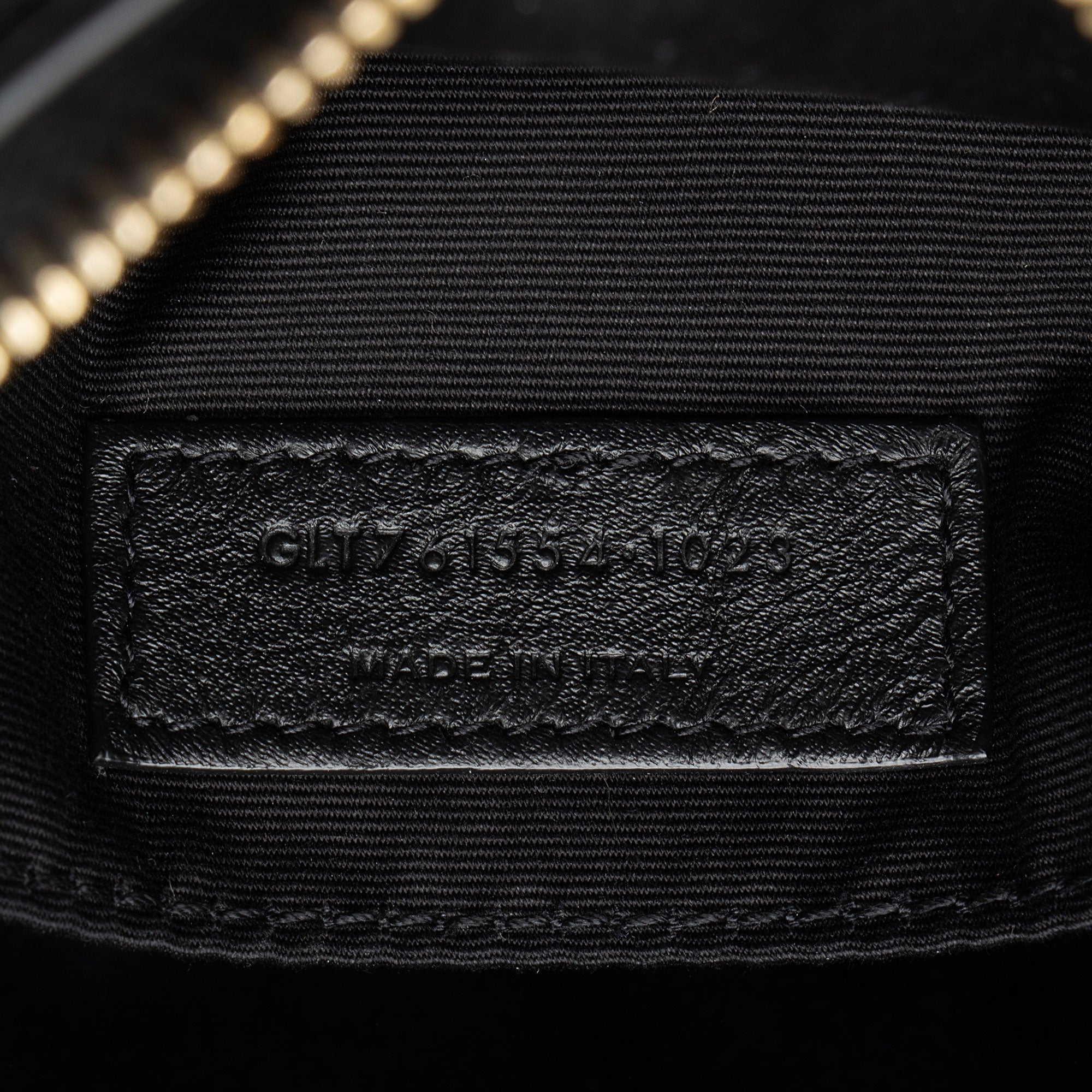 Saint Laurent Matelasse Calfskin Monogram Lou Camera Bag