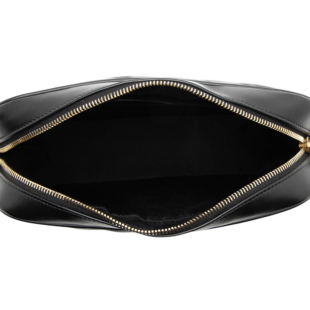 Saint Laurent Matelasse Calfskin Monogram Lou Camera Bag
