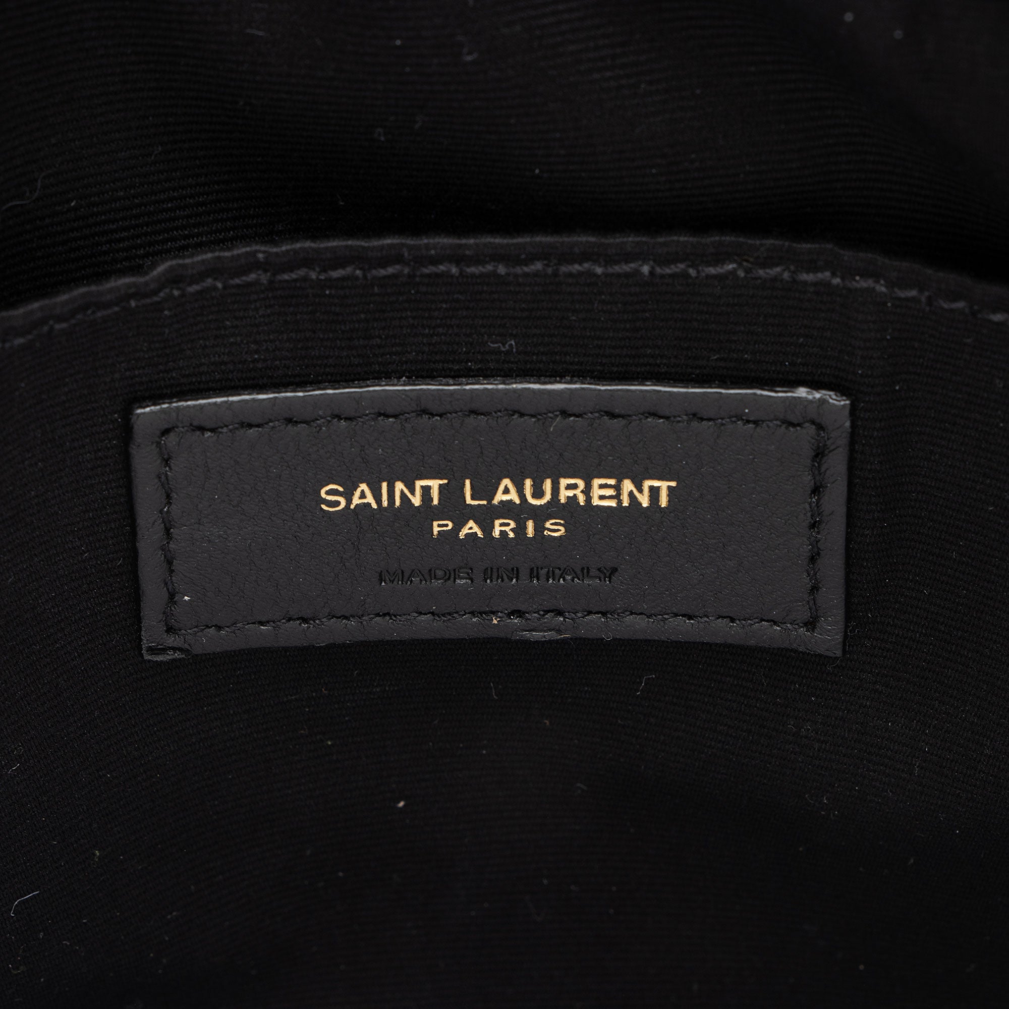 Saint Laurent Matelasse Calfskin Monogram Lou Camera Bag