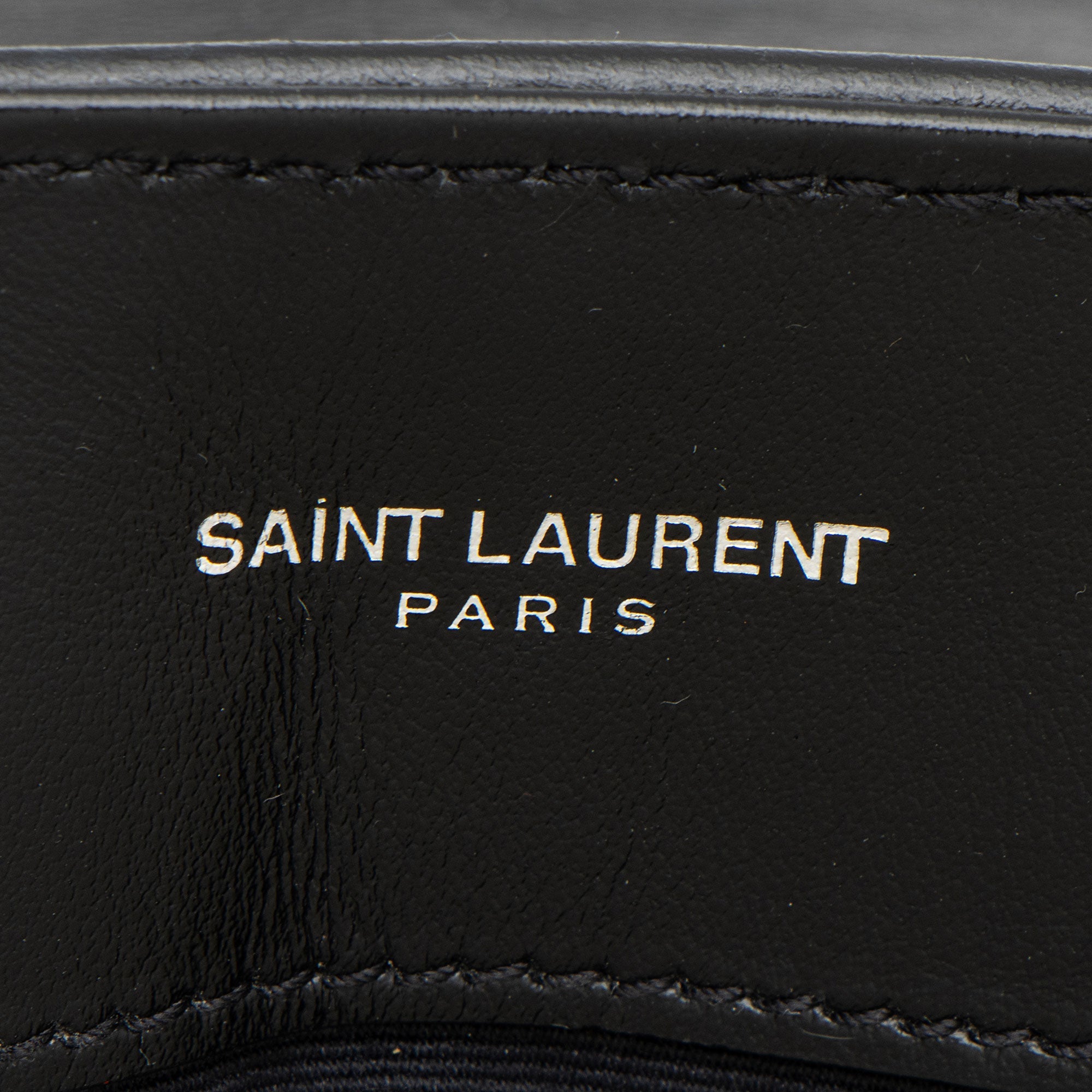 Saint Laurent Matelasse Calfskin Monogram LouLou Chain Large Shoulder Bag