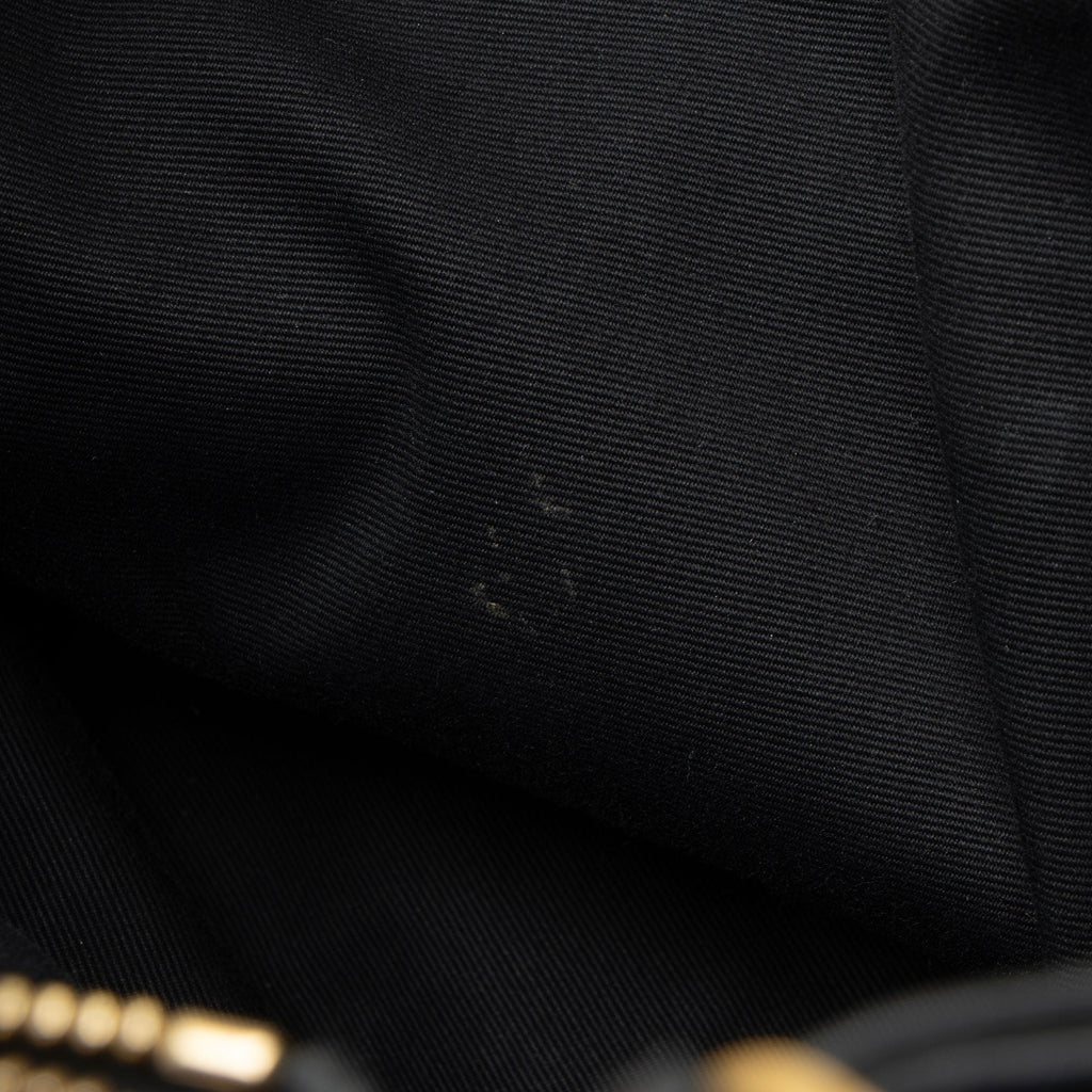 Saint Laurent Matelasse Calfskin Monogram LouLou Chain Medium Shoulder Bag
